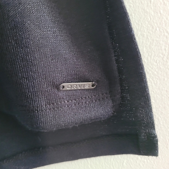 NWT Orvis black knit sleevless top size L - Picture 2 of 5